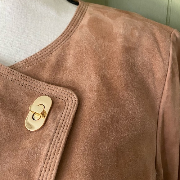 Trina Turk Suede Jacket - Picture 12 of 15